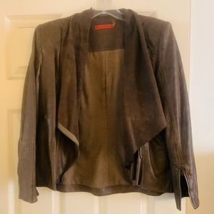 Olive Green Leather Jacket